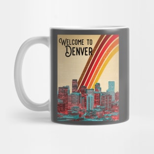 Welcome To Denver Vintage Mug